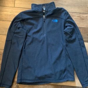 North Face Quarter Zip Fleece Top